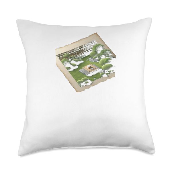Tranquil Treats Throw Pillow