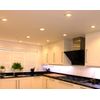 6W LED Square Recessed Ceiling Flat Panel Down Light Ultra Slim Lamp Warm White 3000k