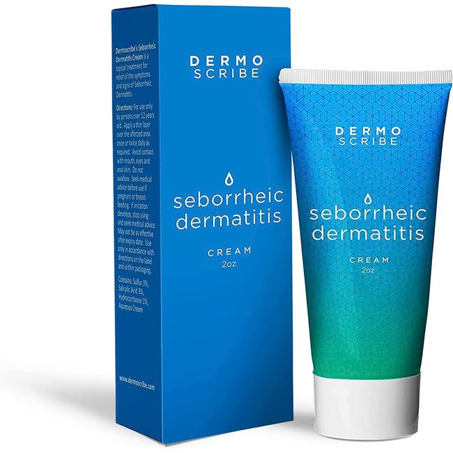 Dermoscribe - Seborrheic Dermatitis Cream, Eczema Cream, Fast-Acting Itchy Skin