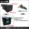 LED Position On/Off Switch (LED: Green) [Toyota/Daihatsu] [C Type] ac511