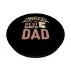 Worlds Best Barista Dad, Coffee Maker King Caffeine PopSockets Swappable PopGrip