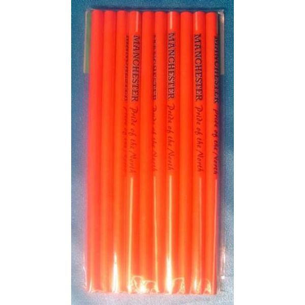 10 Manchester Pencils (Pack of 3)