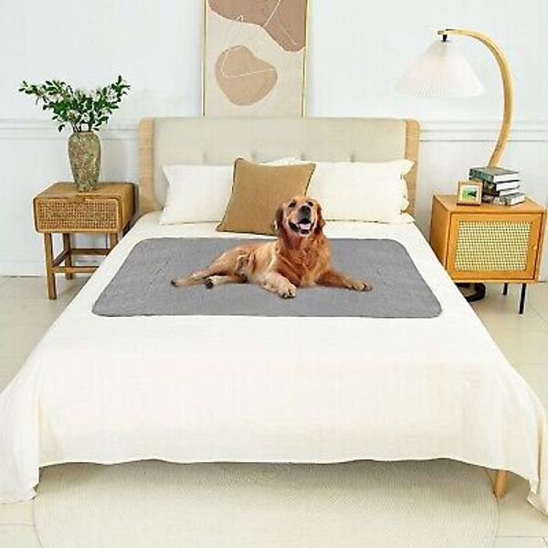 fuguitex Waterproof Blanket Double Sided Soft Pet Bed Cover Reversible Furnit...