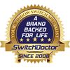 SWITCHDOCTOR Rear Passenger Window Switch and Bezel Set for with 2002-2008 Dodge Ram (Gray)