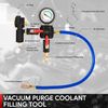 Red 28Pcs Cooling System Radiator Pressure Testing Pump with Hose Car Pickup SUV