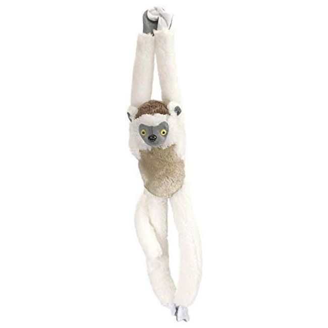 Wild Republic Verreaux Sifaka Plush, Monkey Stuffed Animal, Plush Toy, Gifts For Kids, Hanging 20