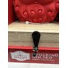 Holiday Time Stocking Holder Red Santa Head New