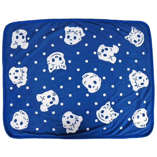 Nakajima Corporation 168467-21 Baby Osamu Goods Blanket, Blue