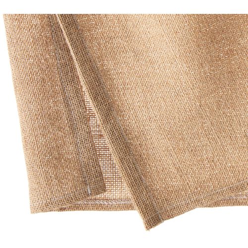 Greenland Home Burlap Bed Skirt, Natural, Queen