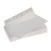 50 Conqueror DL Envelopes Brilliant White Laid (No Window)