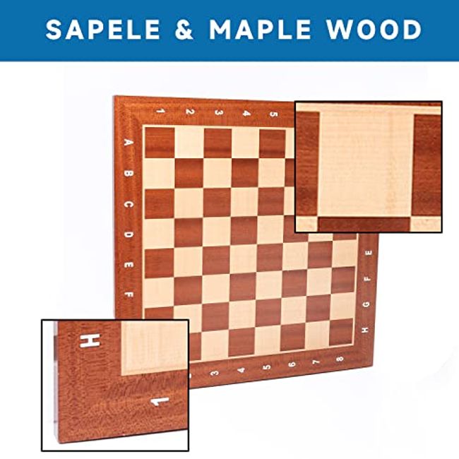 Regulation Tournament Chess Piece and Chess Board - 2.25 Squares