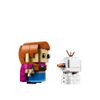 LEGO BrickHeadz Anna & Olaf Building Kit, Multicolor