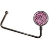 BadgeBeast.co.uk Pink Leopard Print - Handbag Table Hook Hanger