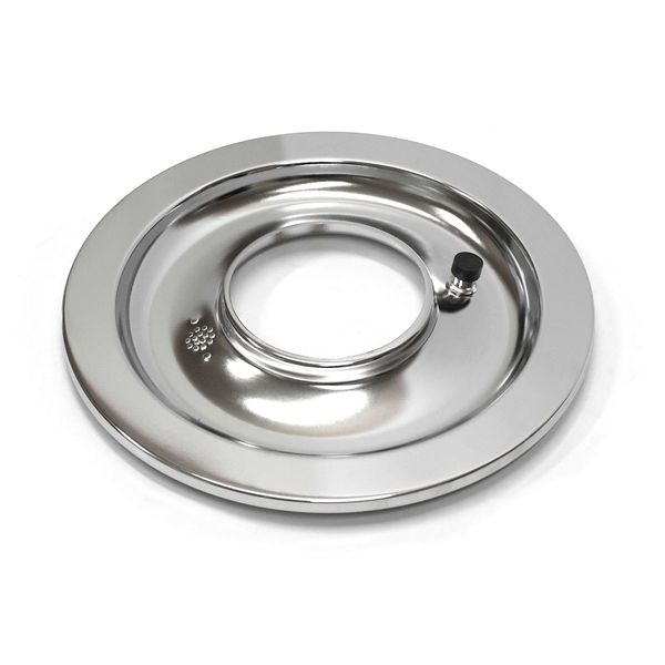 Speedmaster PCE101.1001 14" Chrome Flat Air Cleaner Base