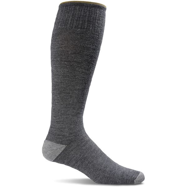 Sockwell Men's Elevation Firm Graduated Compression Sock, Grey - M/L