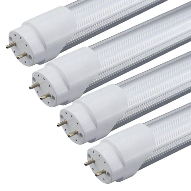 LED Fluorescent Tube, 20W Shape, Straight Tube, LED Fluorescent Light, T8, 22.8 inches (58 cm), G13 Base, 20W Equivalent, FL20S, Straight Tube LED Lamp, Daylight Color, Daylight White, Select Bulb Color (Daylight White (5000K))