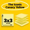 Post it Greener Dispenser Notes 3x3 Canary Yellow 12 Pads 100 Sheets Pack