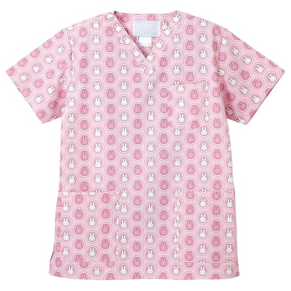 [nagaire-ben] nagaileben [Miffy miffi-sukurabu] Unisex Scrub MFP – 5822 (Pink) -