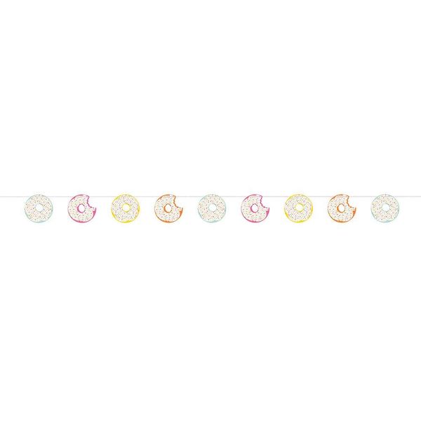 Unique Party 72588 - 7ft Donut Party Garland