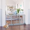 72" Slide-Adjust Freestanding Pet Gate for Small Dogs Indoor