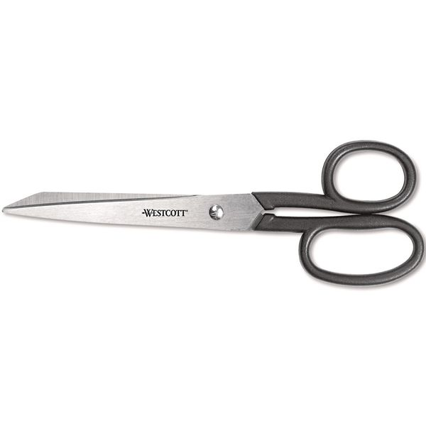 Westcott 19018 Kleencut Shears, Left/Right Hand, 8-Inch Long, Black