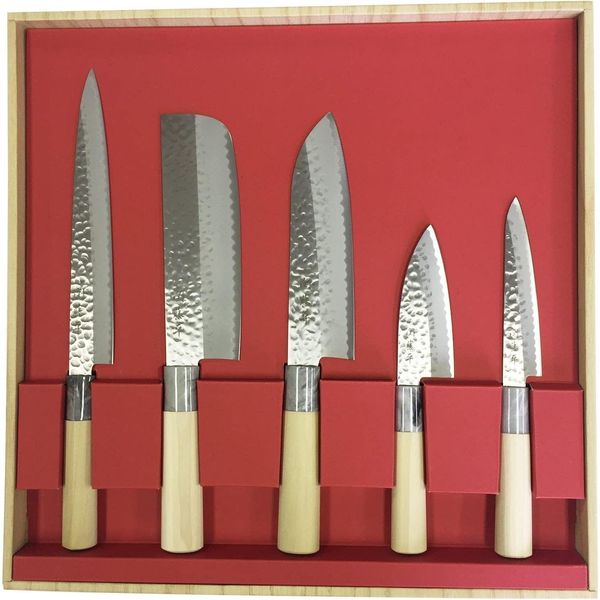 Yaxell Japanese Knife Set 5 Kitchen Knives