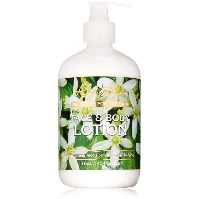 Aloe Life - Face and Body Lotion, Lubricates, Protects and Moistens the Skin, Formulated for All Skin Types, Great for Sensitive and Damaged Skin (16 Ounces)