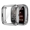 Shieranlee Compatible with Fitbit Versa 2,versa2 SE Screen Protector, 2 Packs Screen Protector Bumper Shell Case for Versa 2,versa2 SE Smartwatch