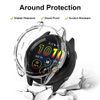 KeeFos Protective Case Compatible with Garmin Forerunner 265, TPU Case [Shockproof] Protective Cover for Garmin Forerunner 265 (Transparent)