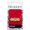 Silver Central Perk Logo Pendant Necklace