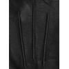 Dents Natalie Women's Silk Lined Touchscreen Leather Gloves BLACK 6.5