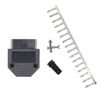 E-Car Connection OBD2 16 Pin Female Connector With Tail Box