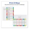 Avery 11841 1 - 8 Tab TOC Ready Index Divider Set - Letter,Multicolor (1 ST)New