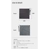 [Asobose] TOFTWRAP Wrap Cushion Wrap Cloth for Camera and Important Items (Black)