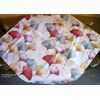 Sandner Ginkgo Blanket Grey Approx. 62 x 62 cm