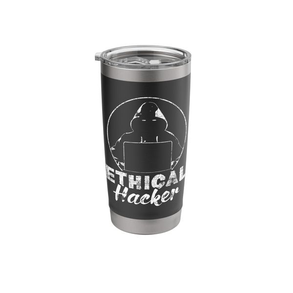 Ethical Hacker - Cybersecurity Computer Security IT Expert Stainless Steel Insulated Tumbler