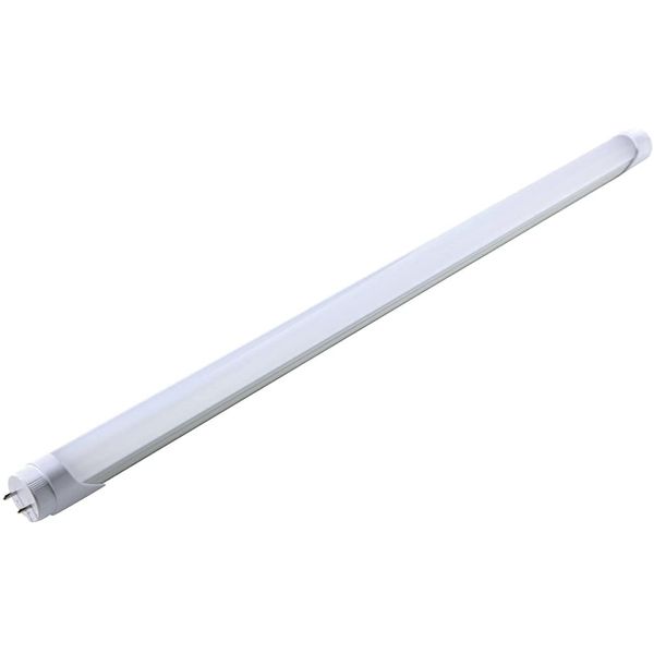 LED fluorescent lamp, straight tube, 15 W, 17.2 inches (436 mm), no need for glow construction, 6,000K color temperature, daylight color, back aluminum heat dissipation plate, long life, PL insurance