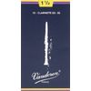 Vandoren CR101 BB Traditional Clarinet Reeds, Strength 1, Box of 10