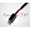 Conversion Wire H7 to 9006 Two Harness Low Beam Female Bulb Replacement Socket