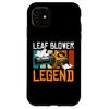 Hülle für iPhone 11 Leaf Blower Legend Laubbläser Herbst