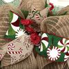 Christmas Wreath Candy Land Lane Handmade Deco Mesh
