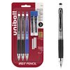 Uni-Ball 207 Mechanical Pencil Starter Kit, 0.7mm, HB #2, Assorted Barrels, 3 Count