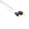 Silver Copper Plated Audio Headphone Cable for Sennheiser IE 40 PROIE40PRO
