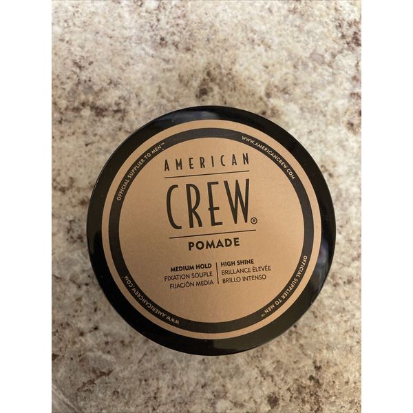 American Crew Pomade Medium Hold High Shine Clean Rinse 3 oz. New