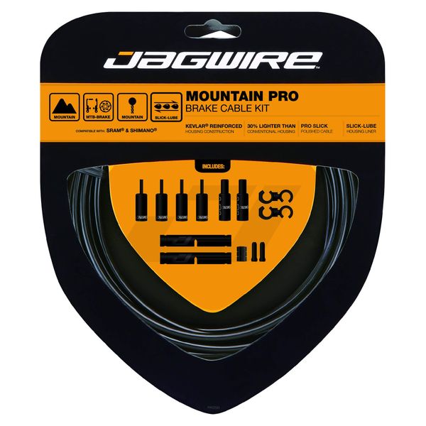 Jagwire pck400 Kit Cables and Shields Adult Unisex, Black