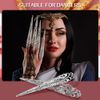 CLFYOU Women Long Nail Ring Cosplay Armor Ring Long Nail Ring Openwork Fake Nail Ring Fake Nail Ring Finger Decoration Finger Nail Nail Women DIY Nail Art Accessories Halloween Costume Gift