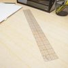 Westcott Beveled Graph Ruler, 2 x 18, Transparent (B-85B)