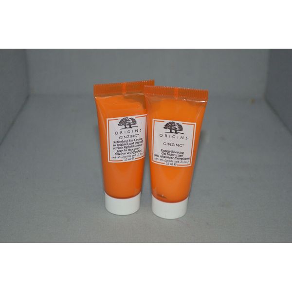 Origins Ginzing Refreshing Eye Cream .5oz Lot Of 2 New Unboxed