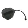 febi bilstein 27288 Fuel Filler Cap with securing strap, not lockable, 1 unit, Schwarz