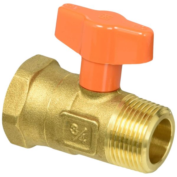 Kitz Brass 10K Ball Valve "Orange Ball" KITZ-S6-3/4B [20A]